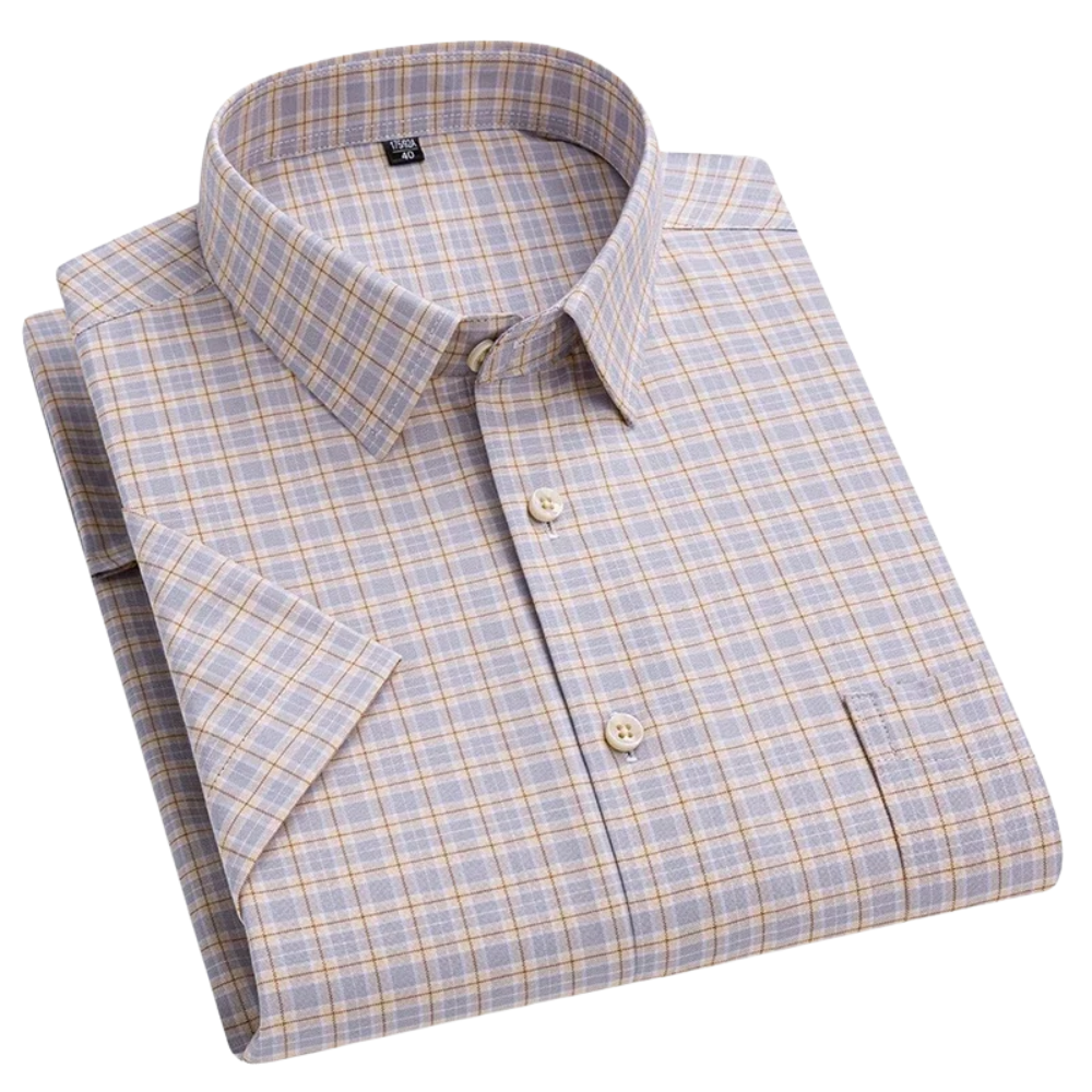 Zack™ | Camicia in Cotone Maniche Corte Uomo Estiva