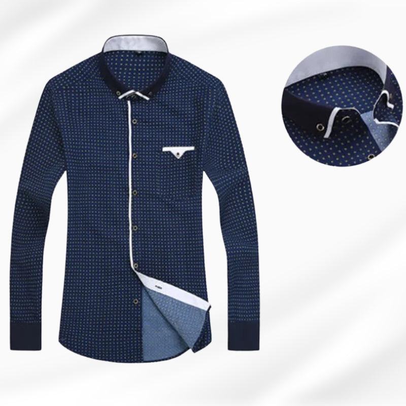 Jayson™ | Camicia Moderna Maniche Lunghe Uomo Elegante