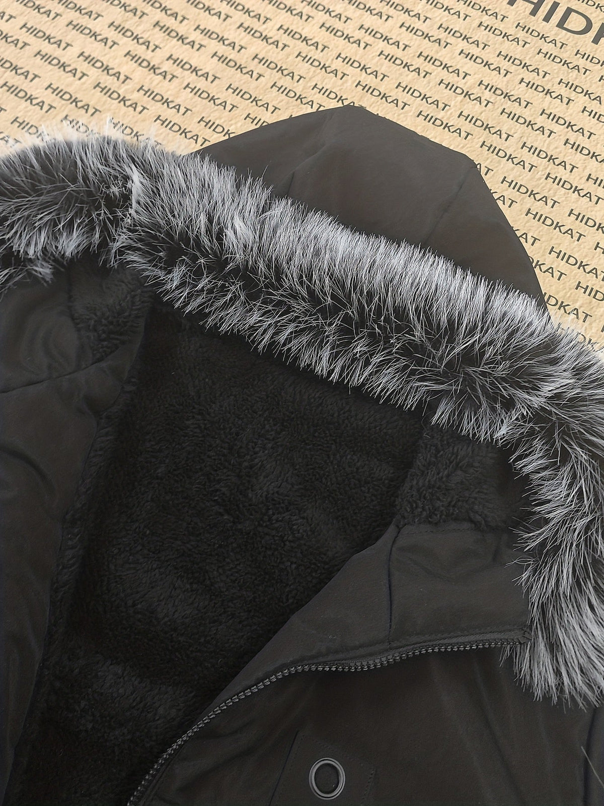 Parka Uomo Midi con Cappuccio – Protezione Invernale Urbana