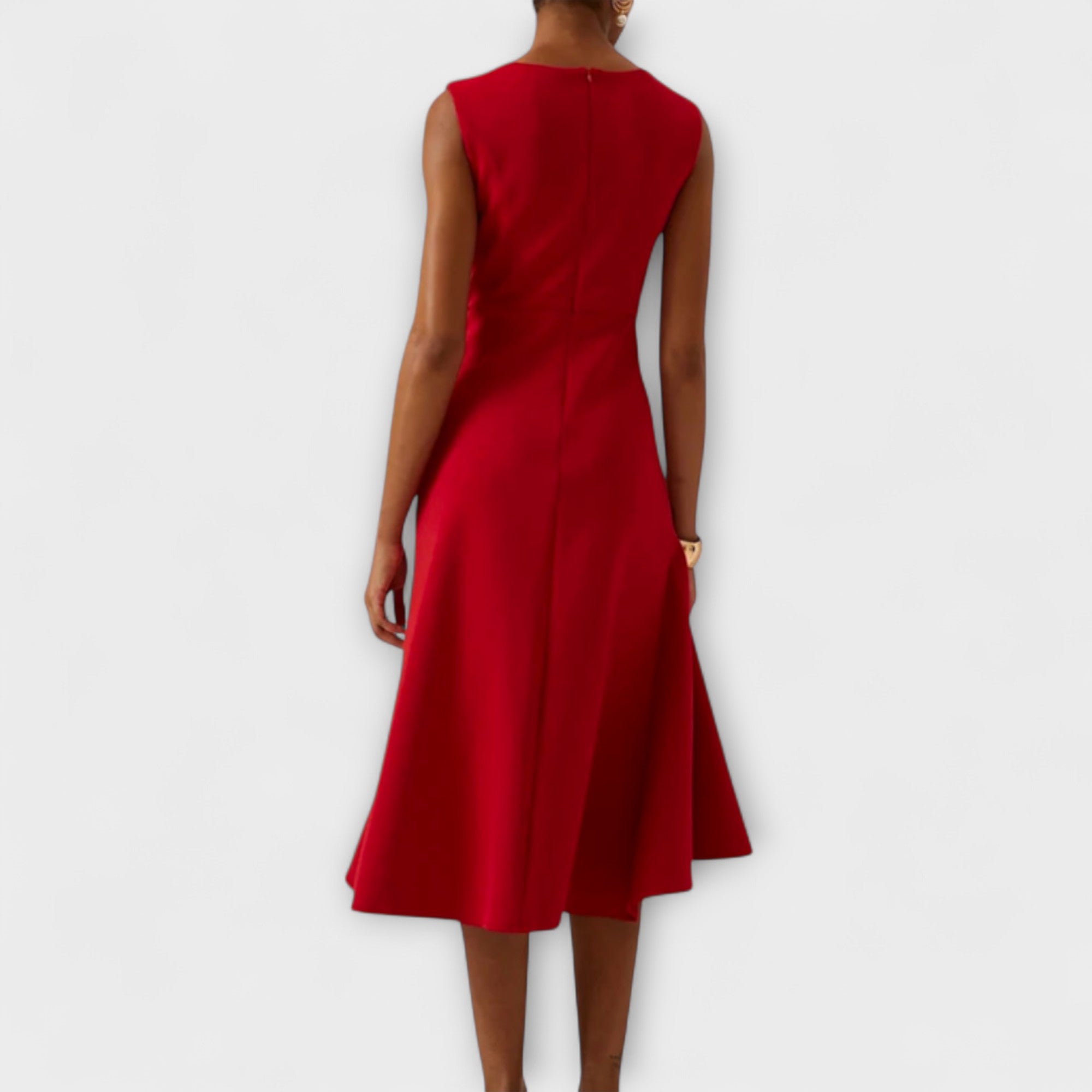 Darlene™ | Abito Midi Sofisticato Donna Contemporanea