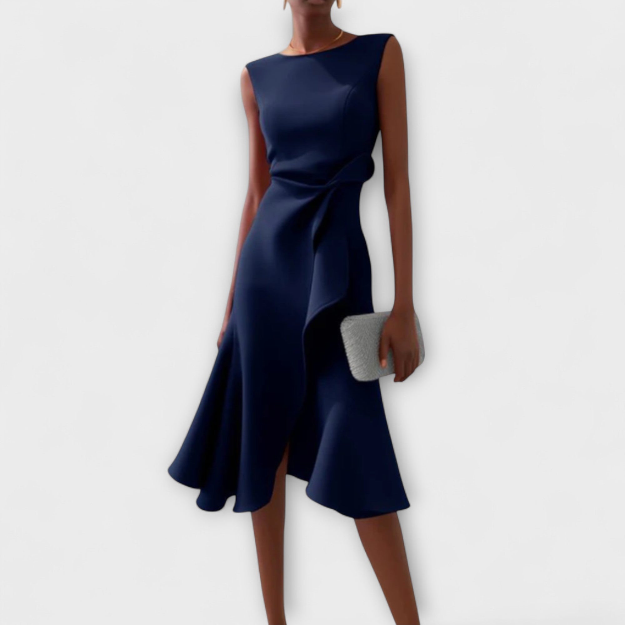 Darlene™ | Abito Midi Sofisticato Donna Contemporanea