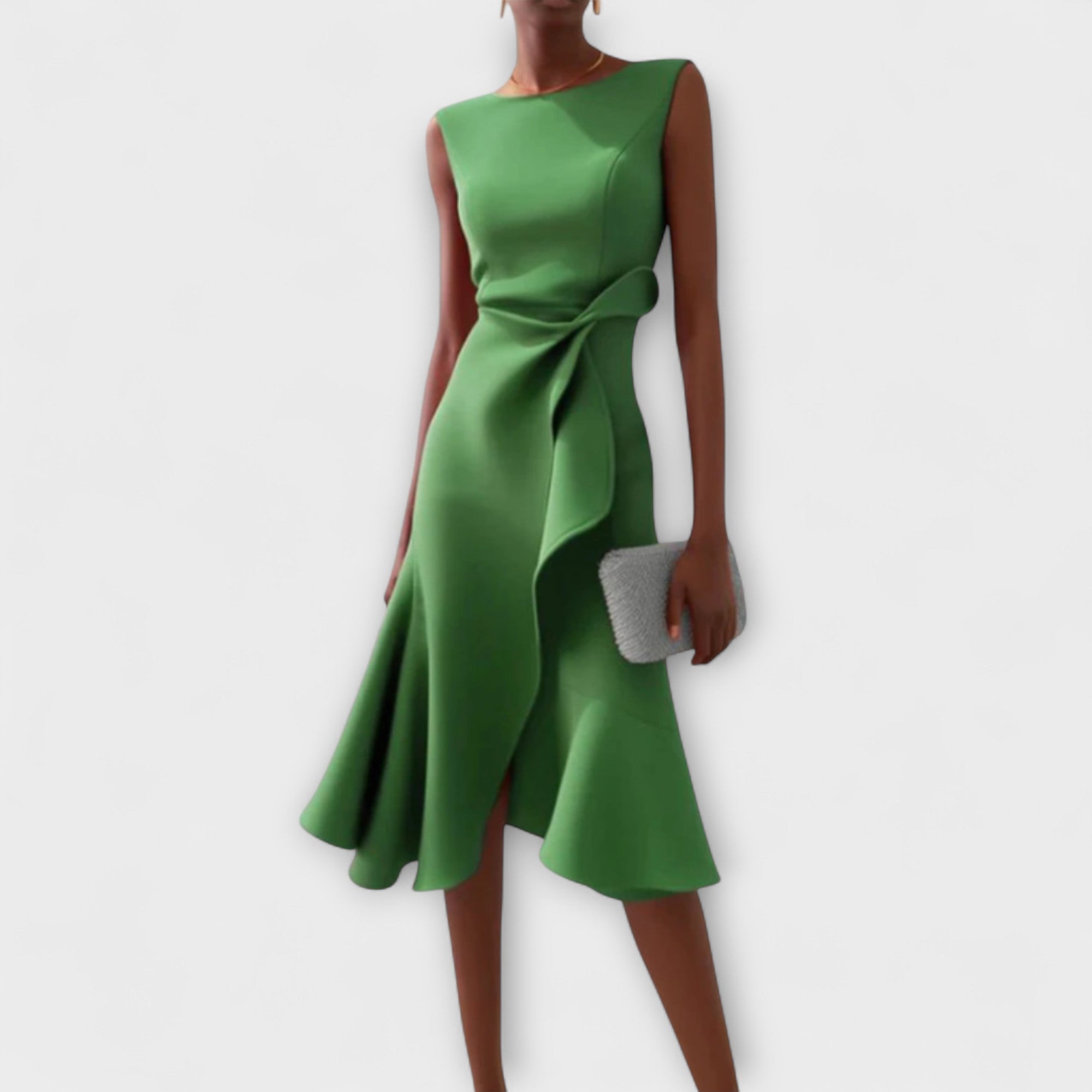 Darlene™ | Abito Midi Sofisticato Donna Contemporanea