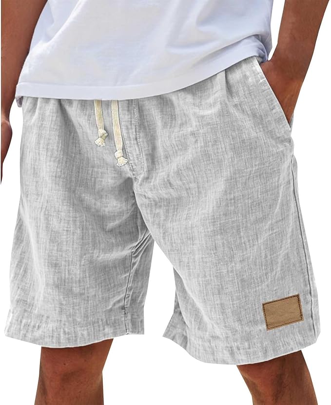 Pantaloncini in Cotone Uomo | Vestibilità Comoda Estiva