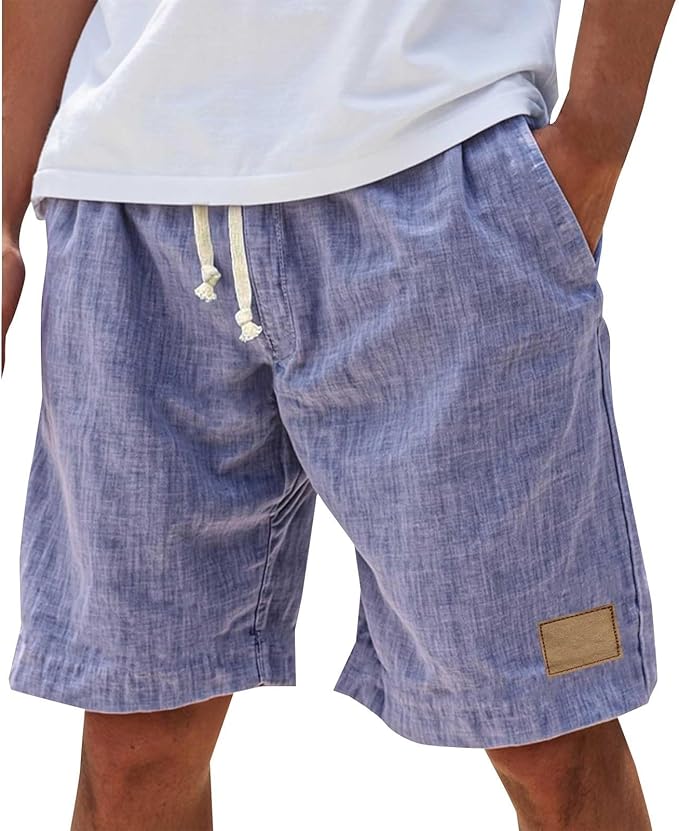 Pantaloncini in Cotone Uomo | Vestibilità Comoda Estiva