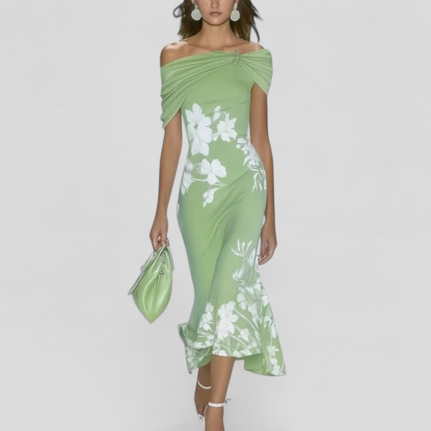 Isabrunel™ | Abito Midi Elegante Donna Senza Tempo