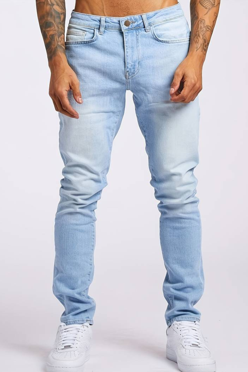 Jeans Slim Fit Uomo – Stile Streetwear Urbano
