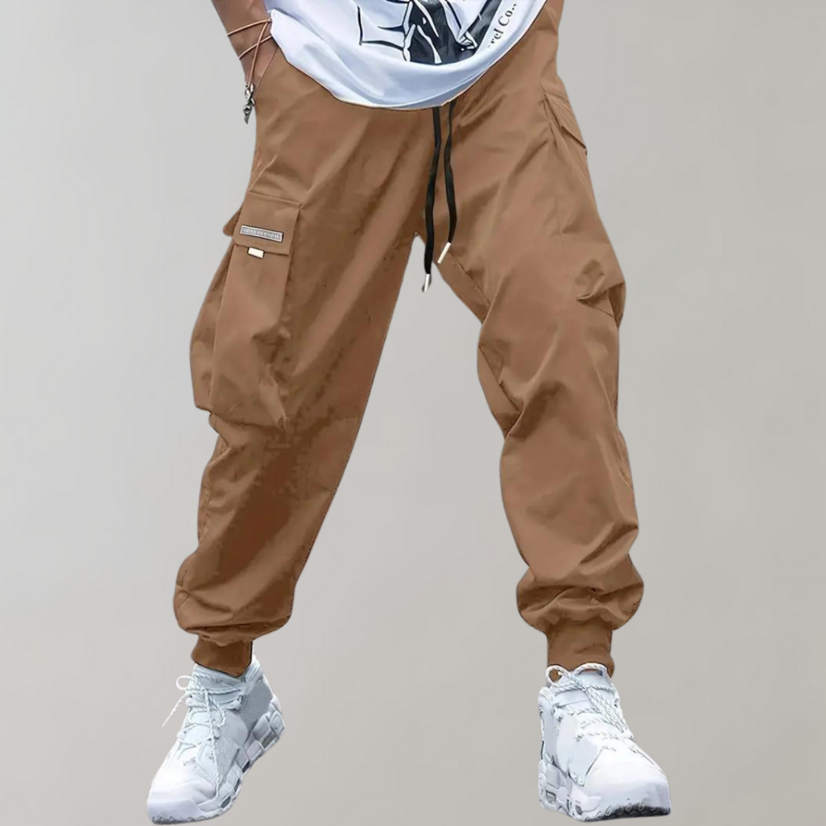 Cargo Jogger Uomo Baggy – Pantaloni Streetwear Funzionali