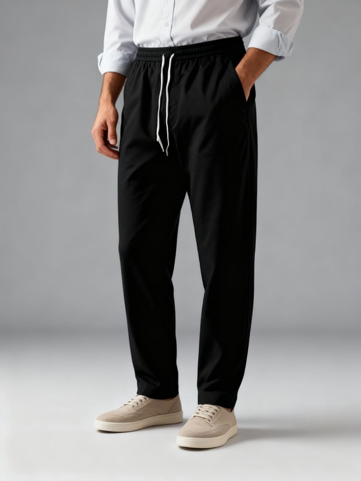 Pantaloni Uomo Elasticizzati con Vita Elastica