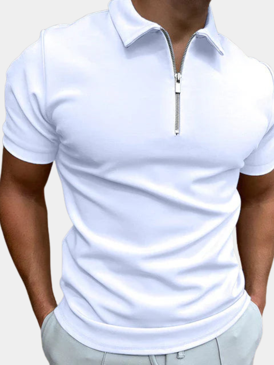 Polo con Zip Uomo | Versatile Casual Comfort