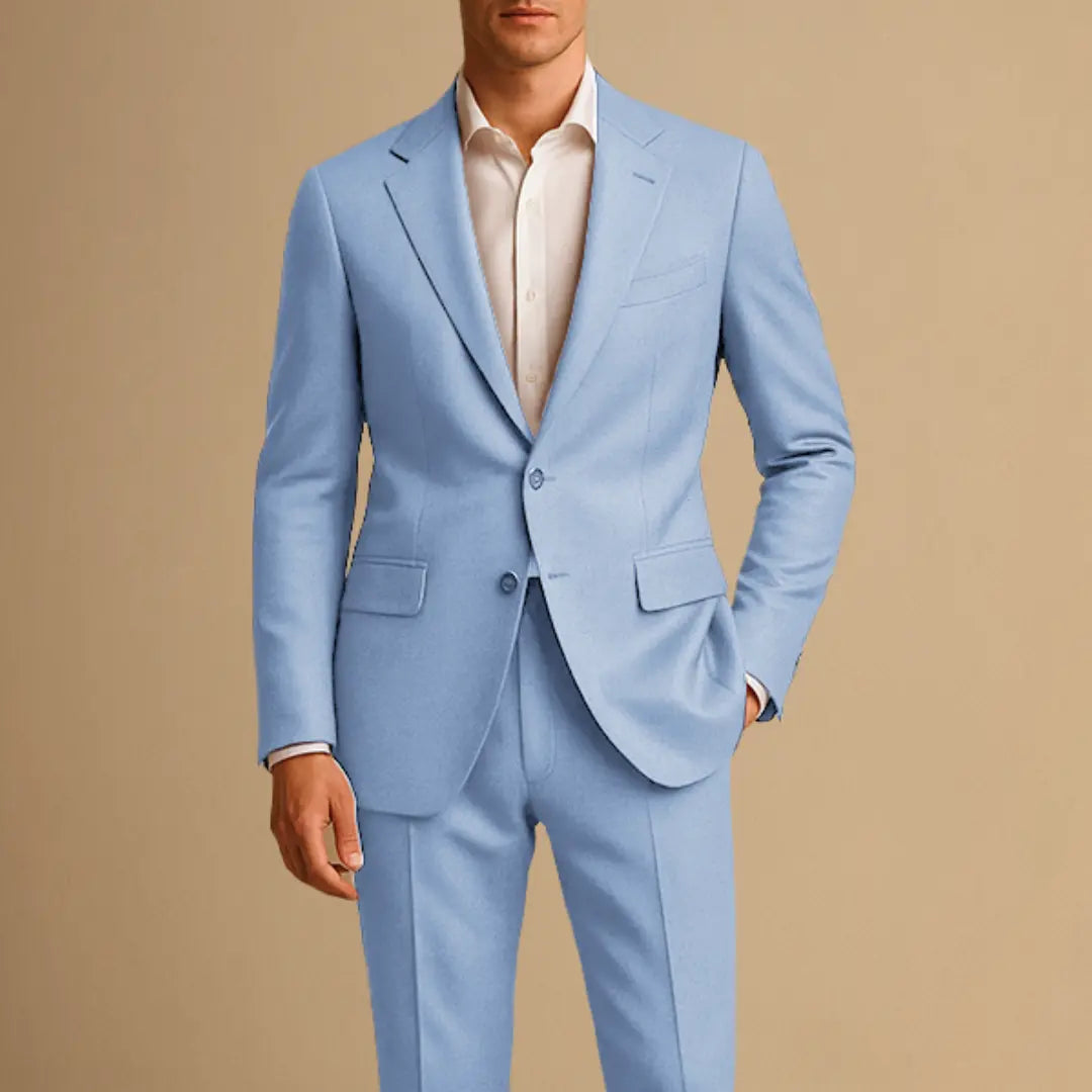 Completo Slim Fit Monopetto Uomo | Abito Formale Accessibile