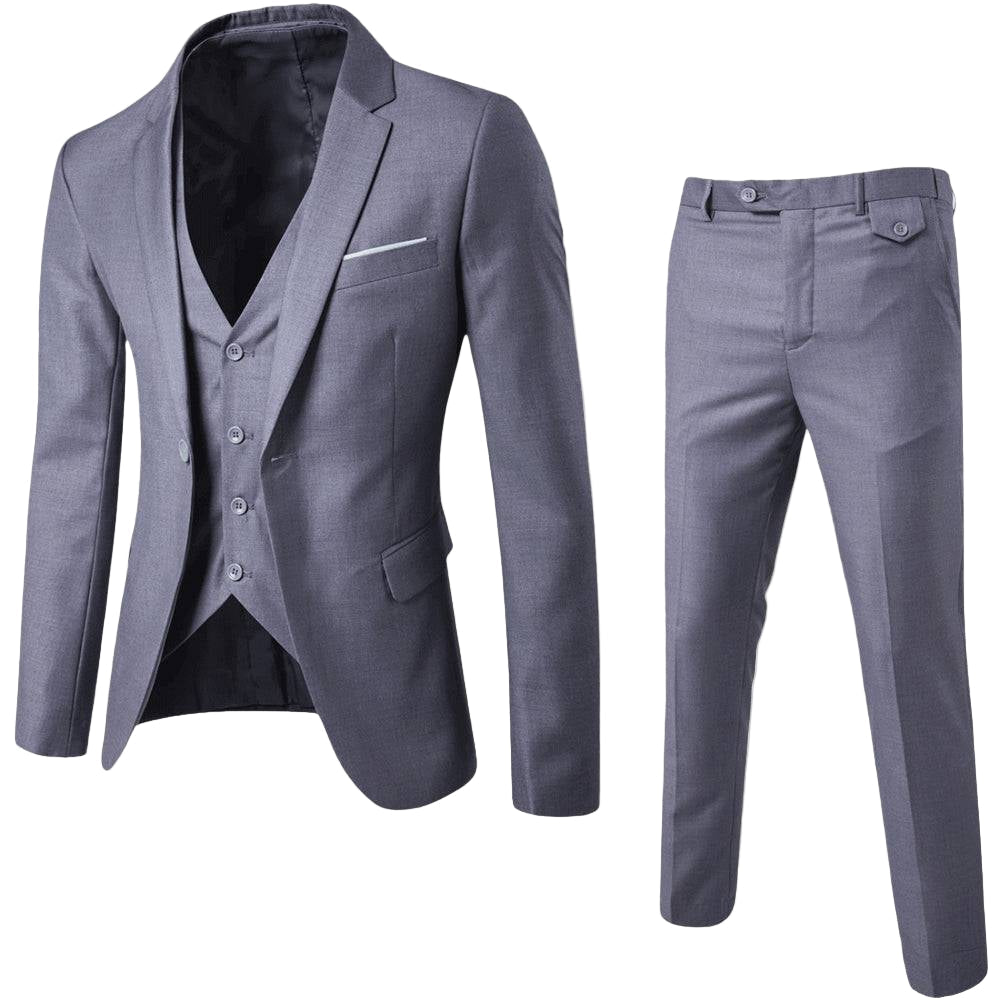 Completo Tre Pezzi Sartoriale Uomo | Abito Cerimoniale Classico