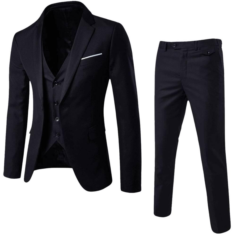 Completo Tre Pezzi Sartoriale Uomo | Abito Cerimoniale Classico