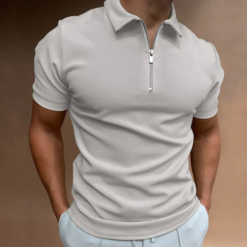 Polo con Zip Uomo | Versatile Casual Comfort