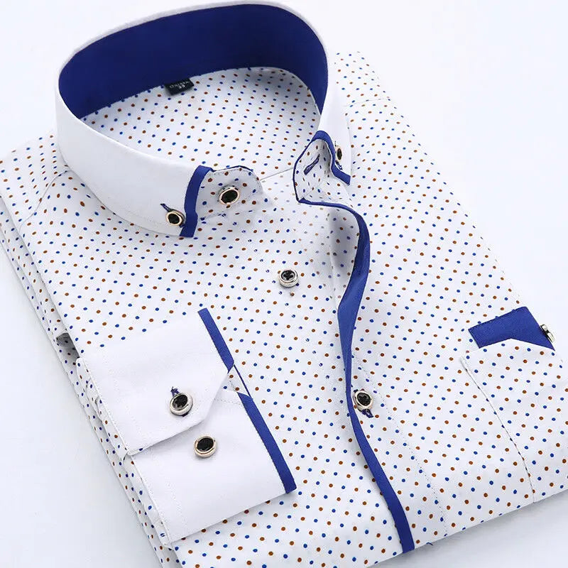 Jayson™ | Camicia Moderna Maniche Lunghe Uomo Elegante