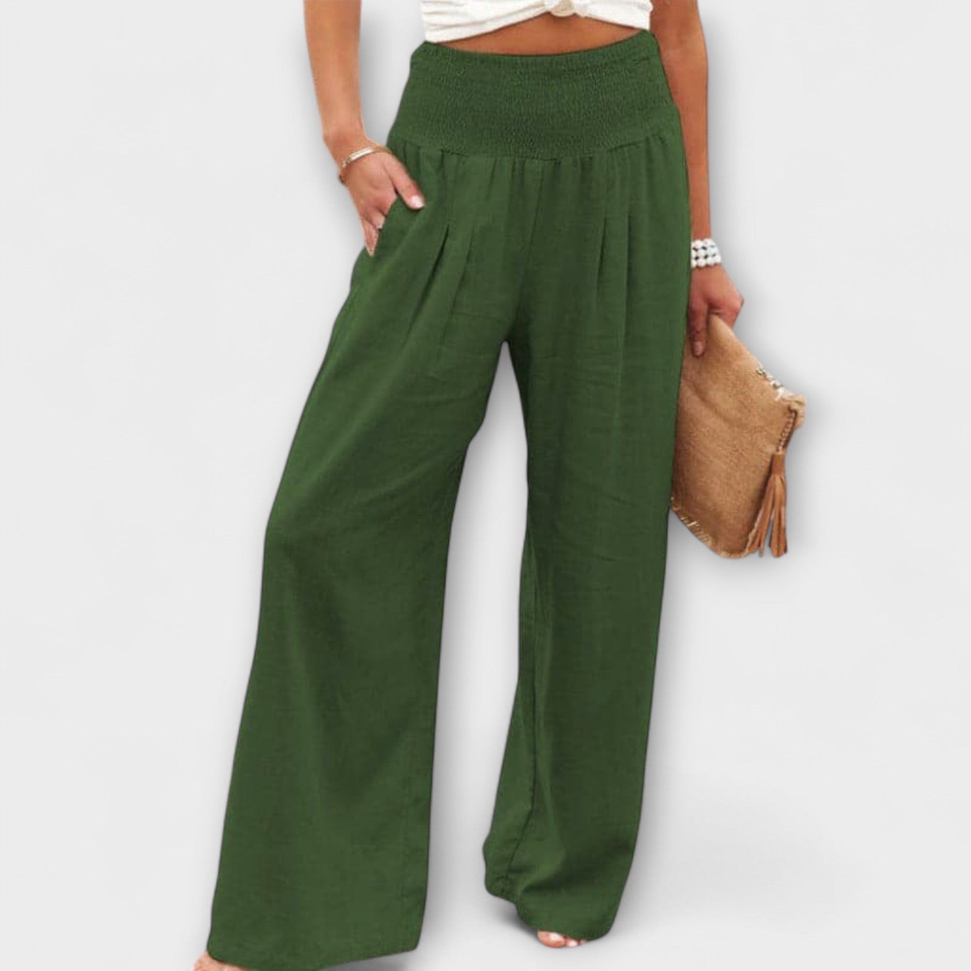 Thearya™ | Pantaloni Wide Leg Casual Donna Eleganti