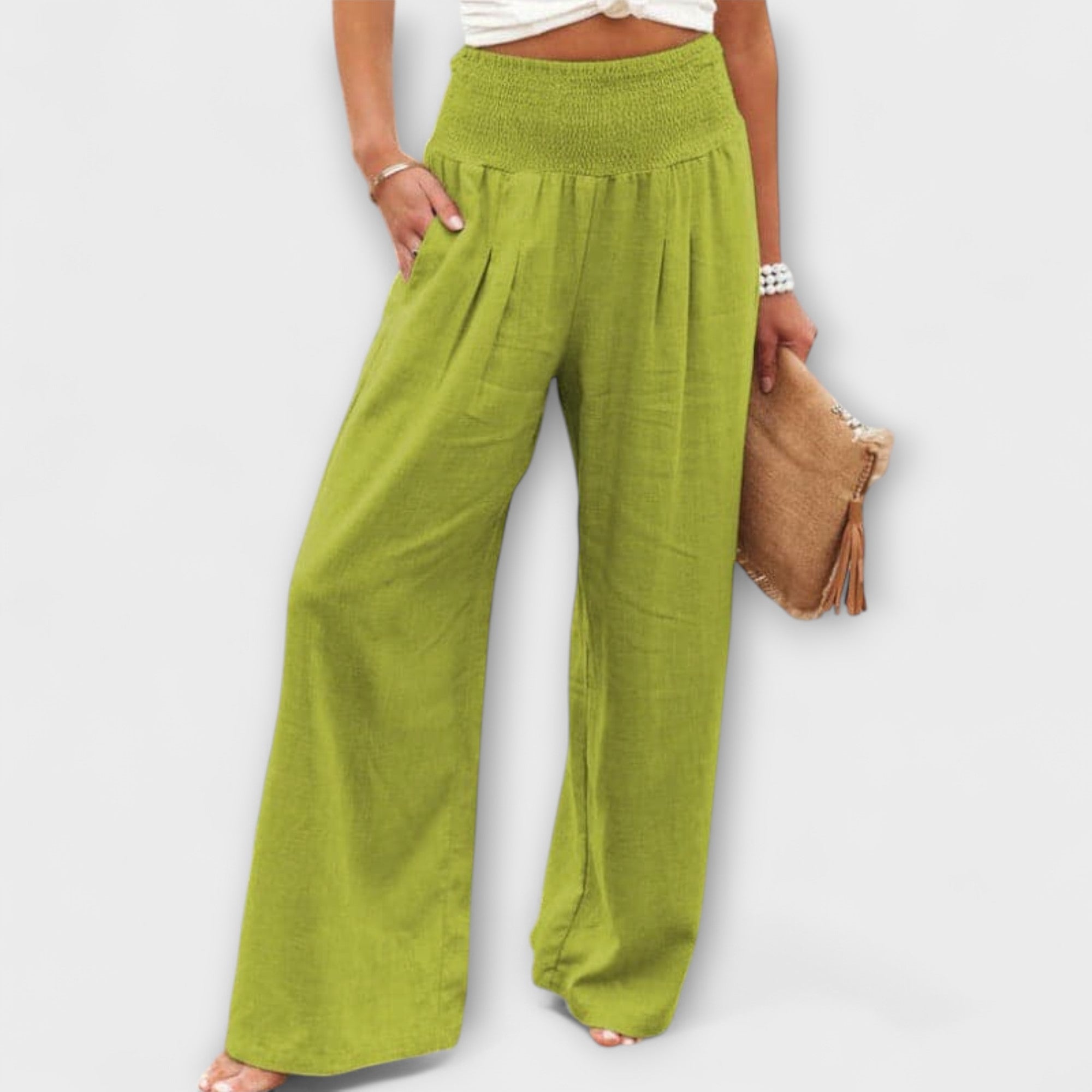 Thearya™ | Pantaloni Wide Leg Casual Donna Eleganti