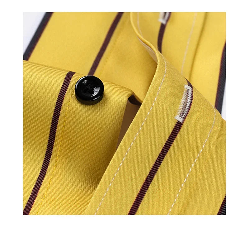 Jermaine™ | Camicia a Righe Rilassata Uomo Casual Chic