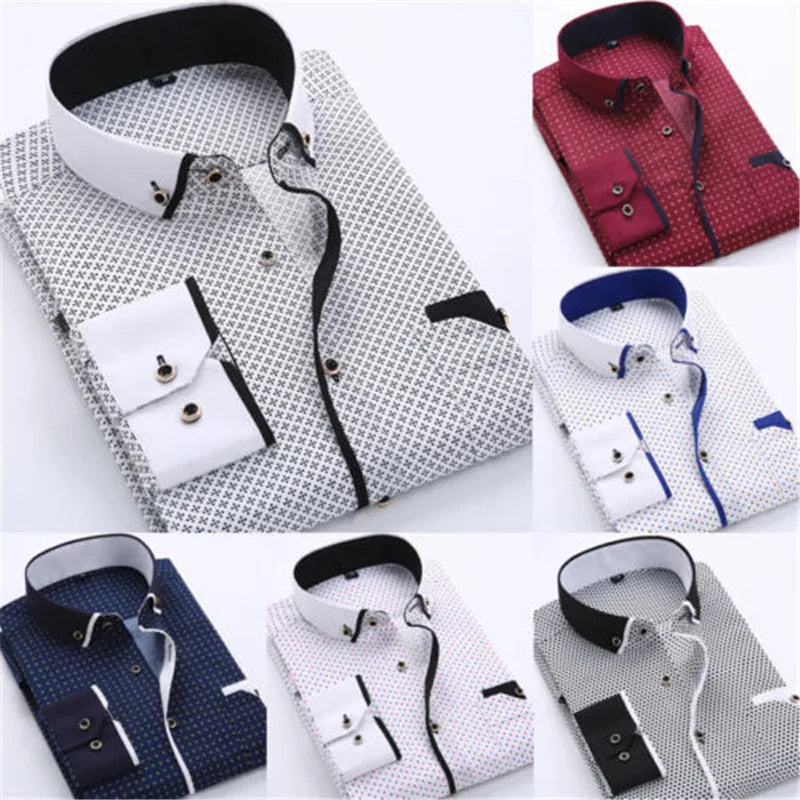 Jayson™ | Camicia Moderna Maniche Lunghe Uomo Elegante