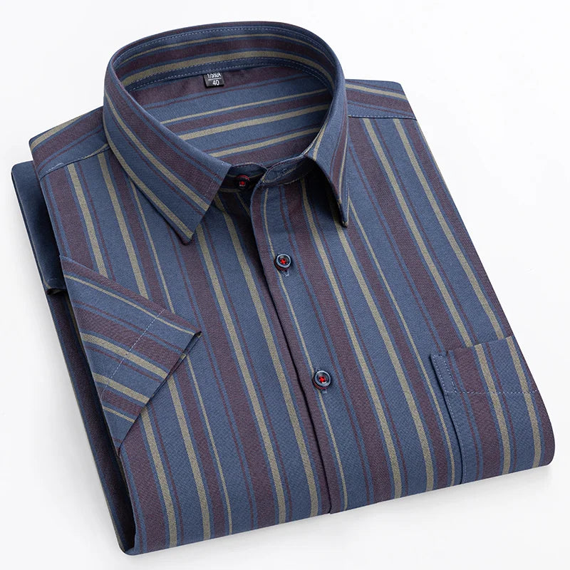 Zack™ | Camicia in Cotone Maniche Corte Uomo Estiva