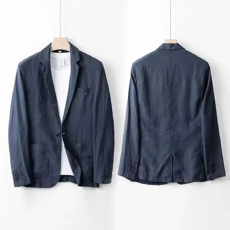 Completo Misto Lino con Rever Uomo | Smart Casual Raffinato
