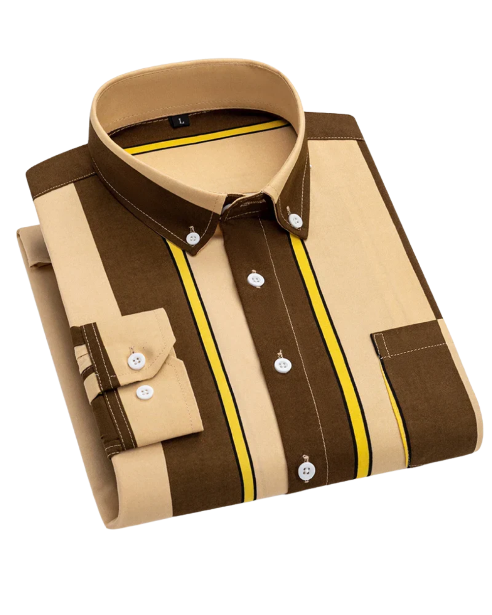 Simon™ | Camicia in Cotone Uomo Classica Raffinata