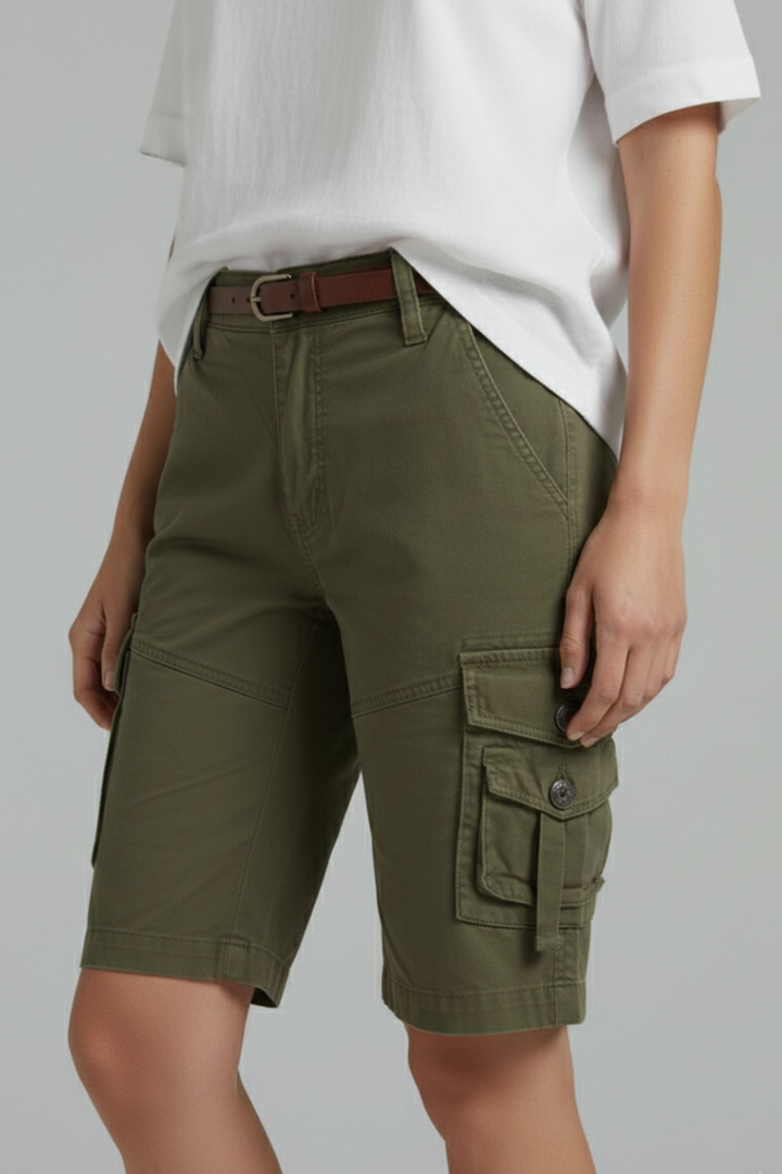 Jenna™ | Pantaloncini Cargo Donna Tasche Utility