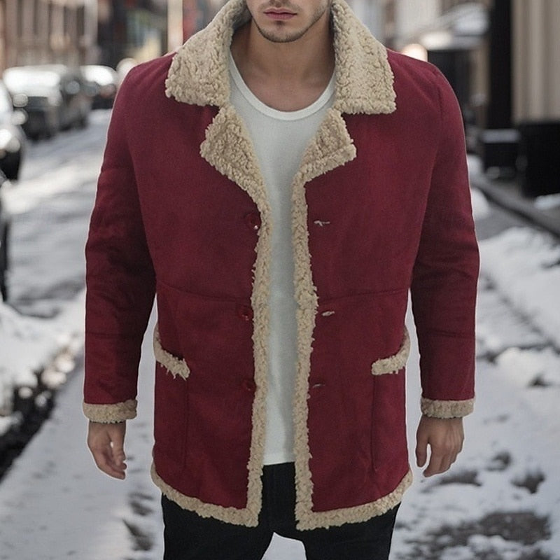 Giacca Uomo Invernale con Fodera Sherpa – Calore Extra