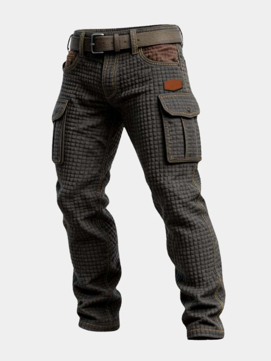 Pantaloni Cargo Rinforzati Uomo