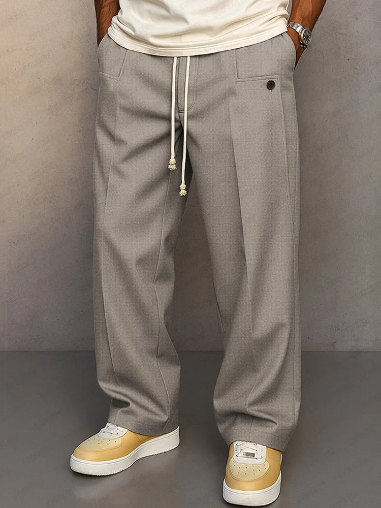 Pantaloni Eleganti Uomo con Coulisse
