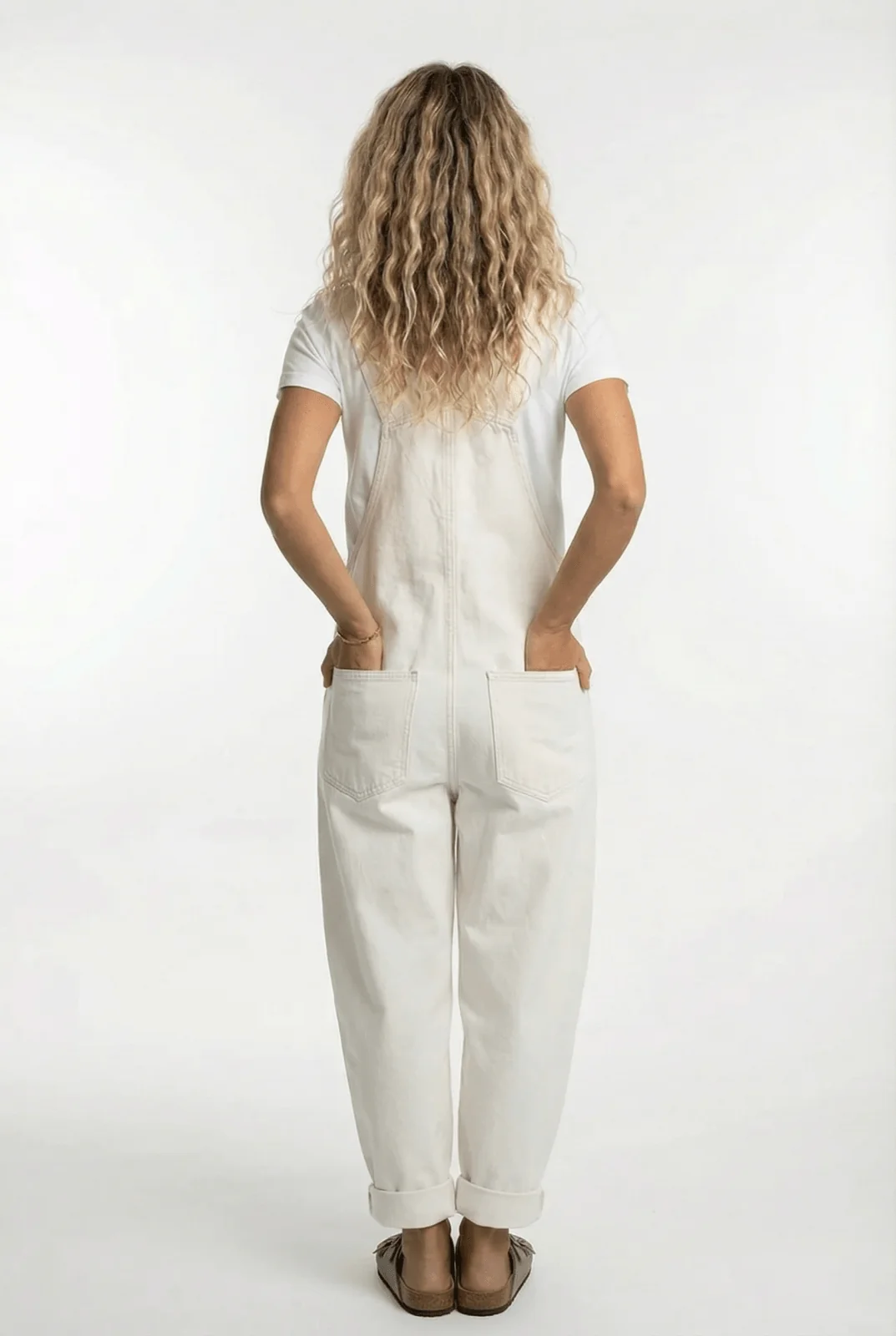Salopette Denim Relaxed Fit Donna