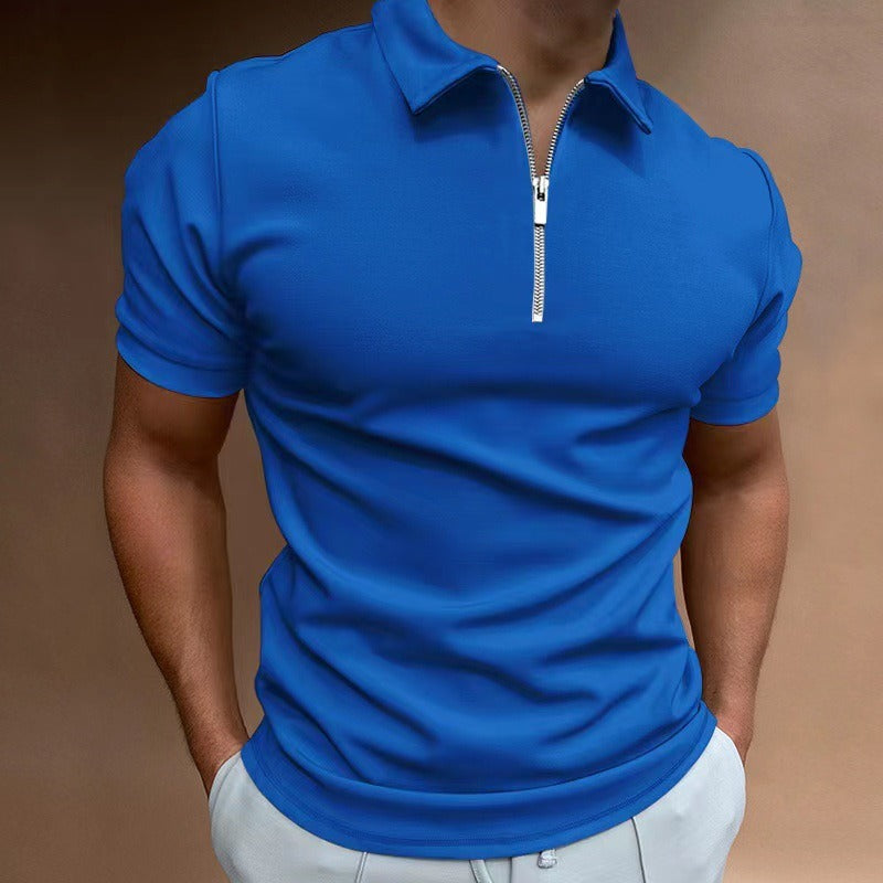 Polo con Zip Uomo | Versatile Casual Comfort