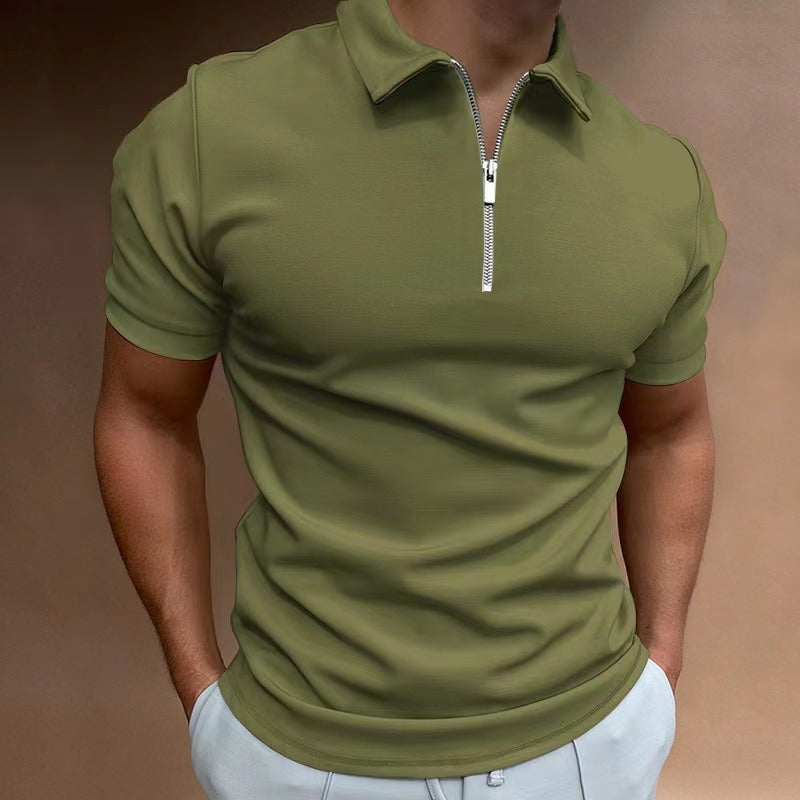 Polo con Zip Uomo | Versatile Casual Comfort