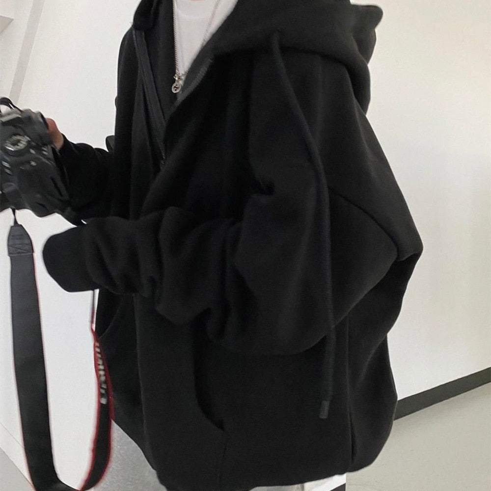 Giacca Donna Oversize con Cappuccio e Tasche – Stile Moderno e Confortevole