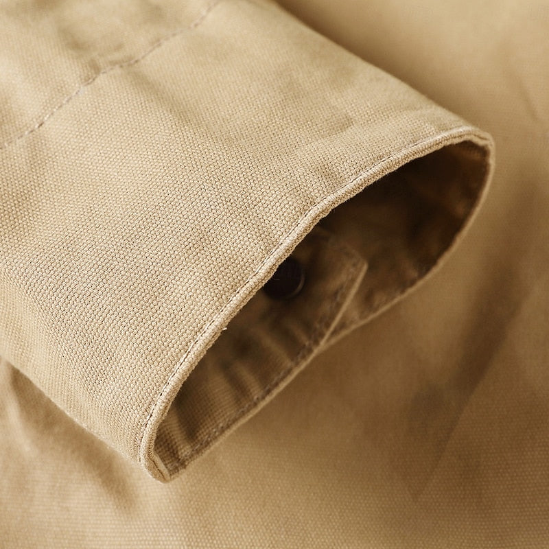 Giacca Uomo Utility con Zip – Versatilità per Ogni Giorno