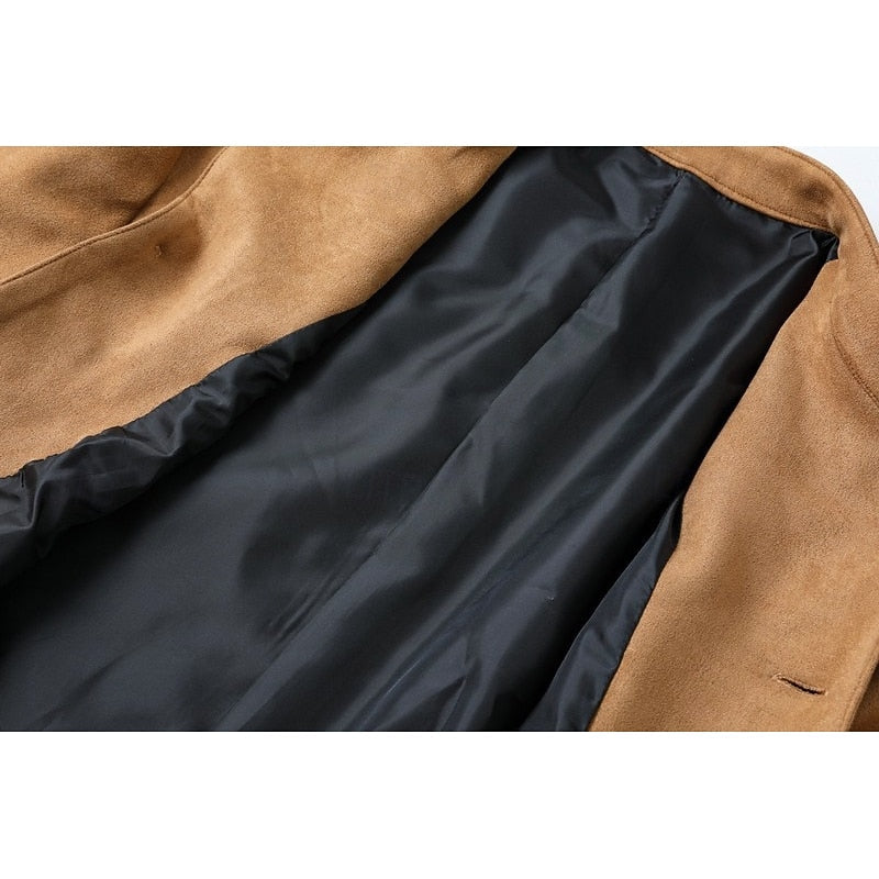 Giacca Uomo con Collo Rialzato Leggera – Stile Contemporaneo