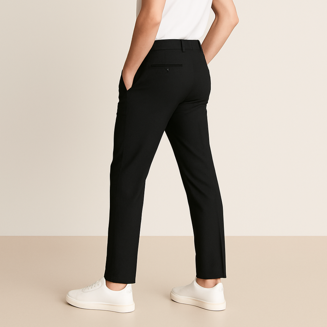 Pantaloni Uomo Smart Casual Sartoriali Slim Fit