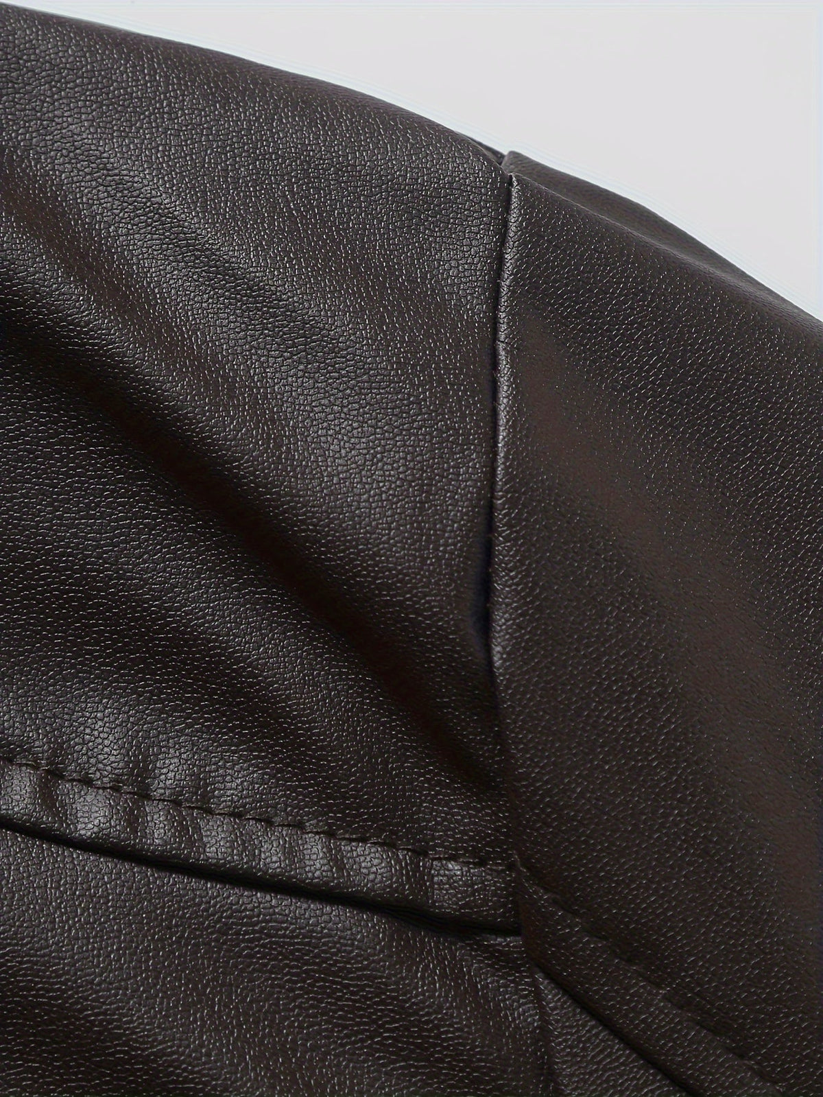 Giacca Uomo con Collo Rialzato Stile Moto – Look Deciso