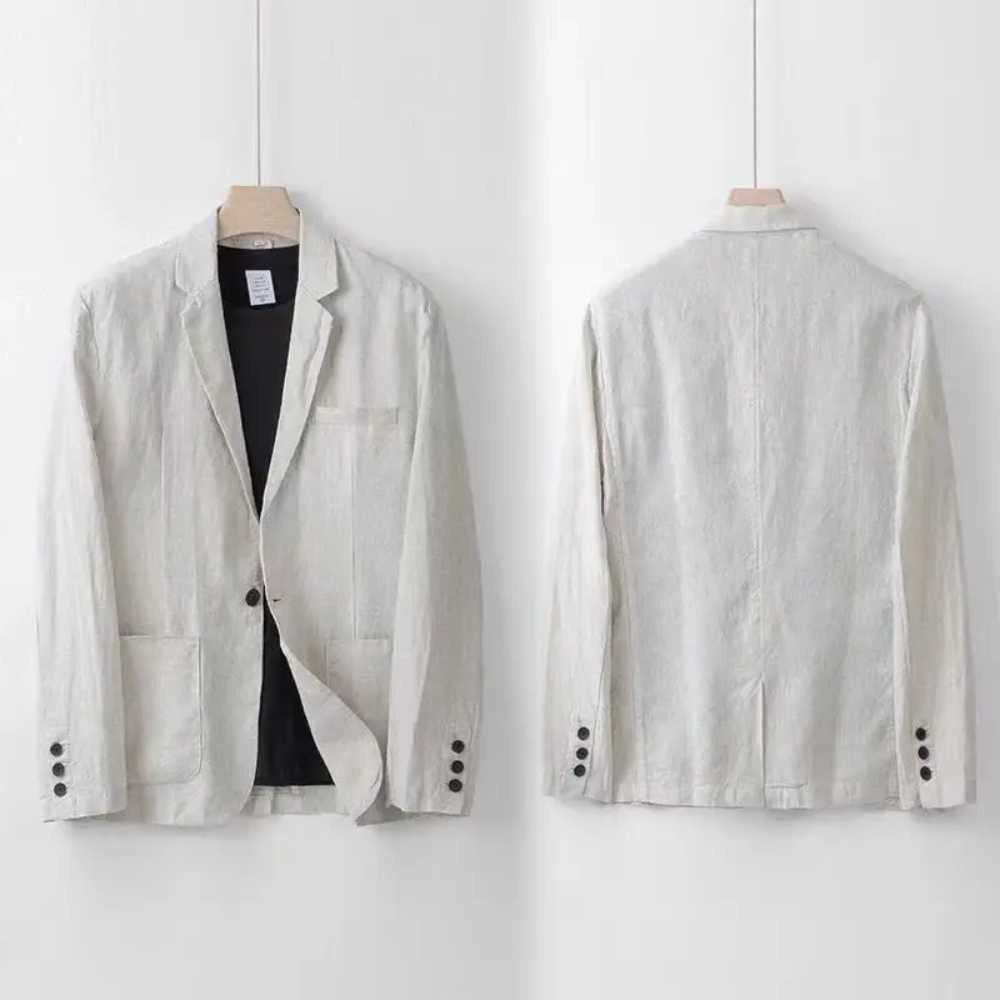 Set Uomo Cardigan con Bottoni e Pantaloni – Look Coordinato