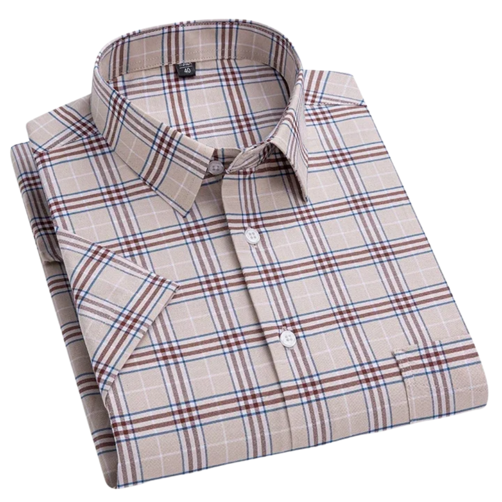Zack™ | Camicia in Cotone Maniche Corte Uomo Estiva