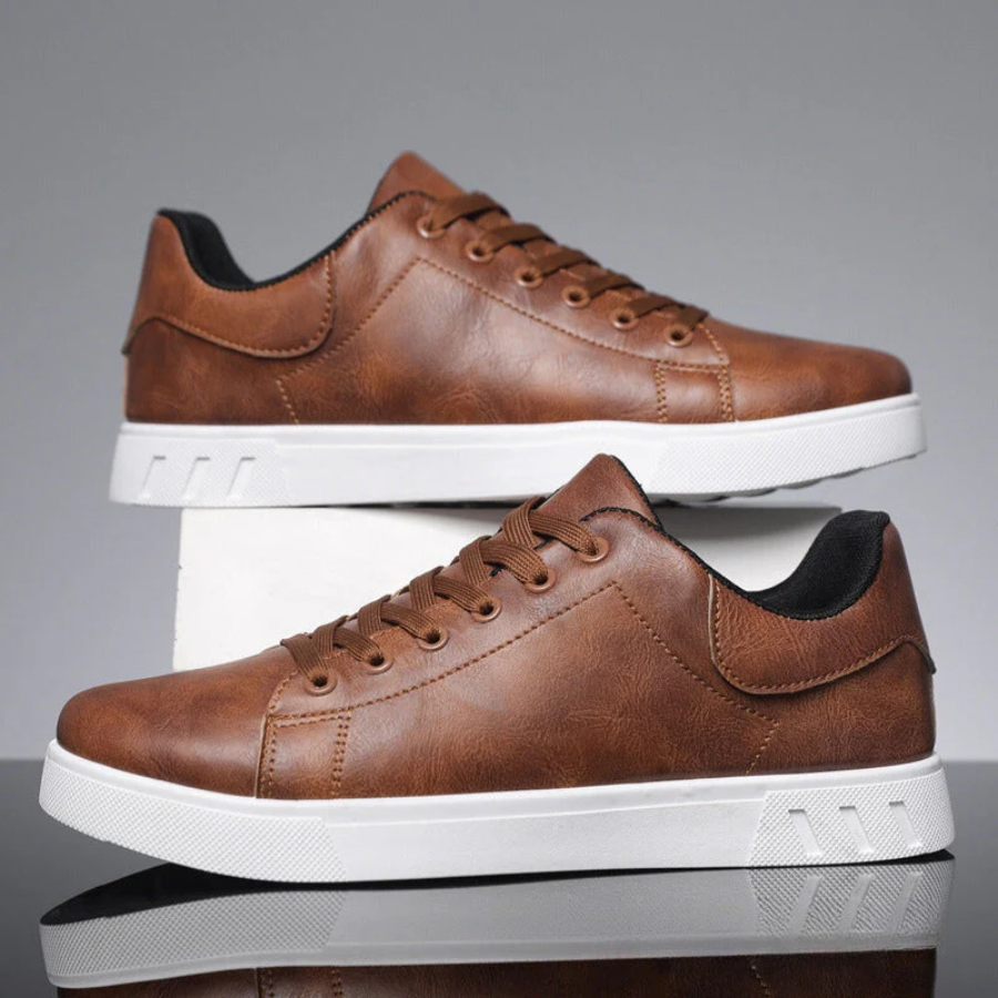 Sneaker in Pelle Uomo | Design Minimalista Comfort