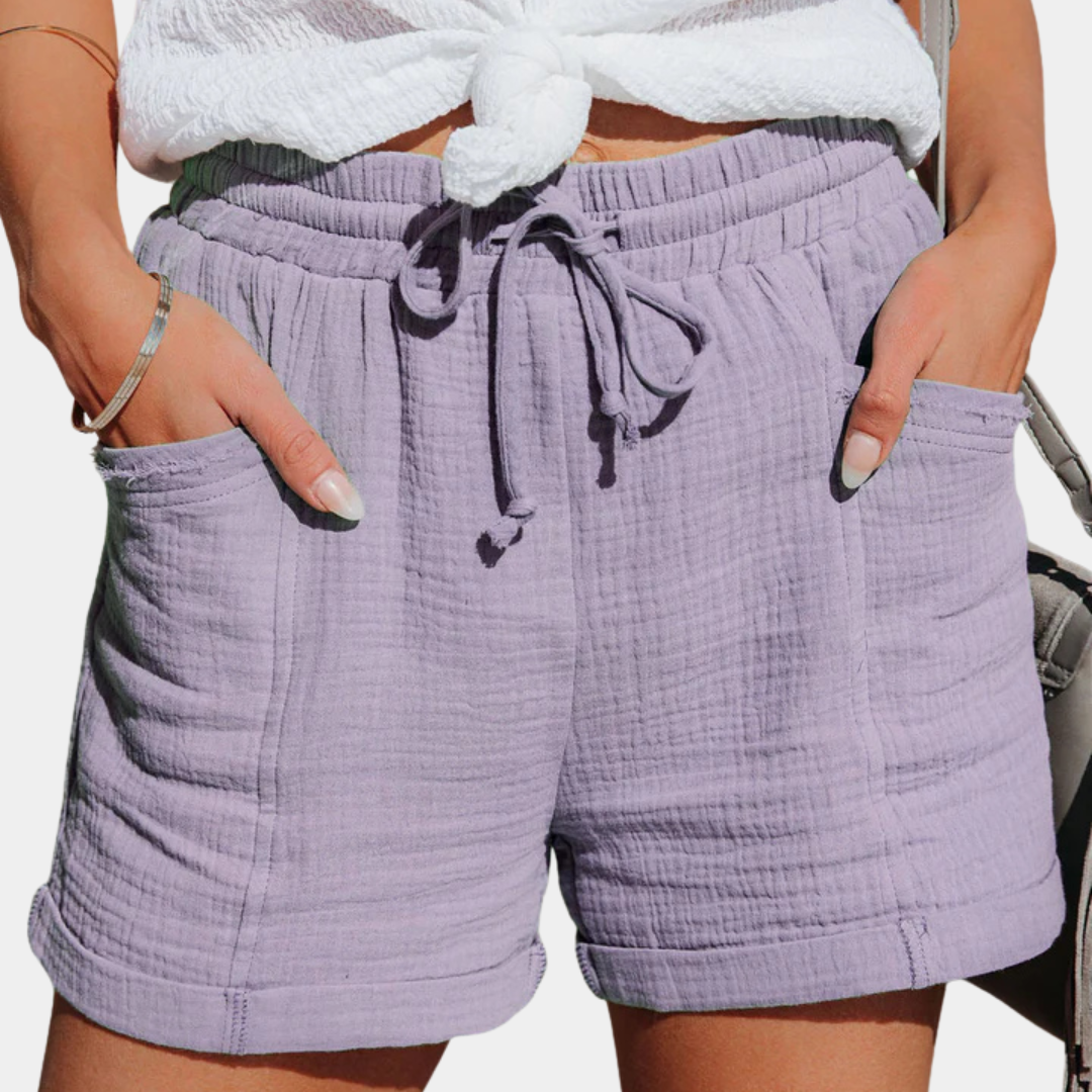 Maya™ | Pantaloncini Eleganti Donna Estivi Leggeri