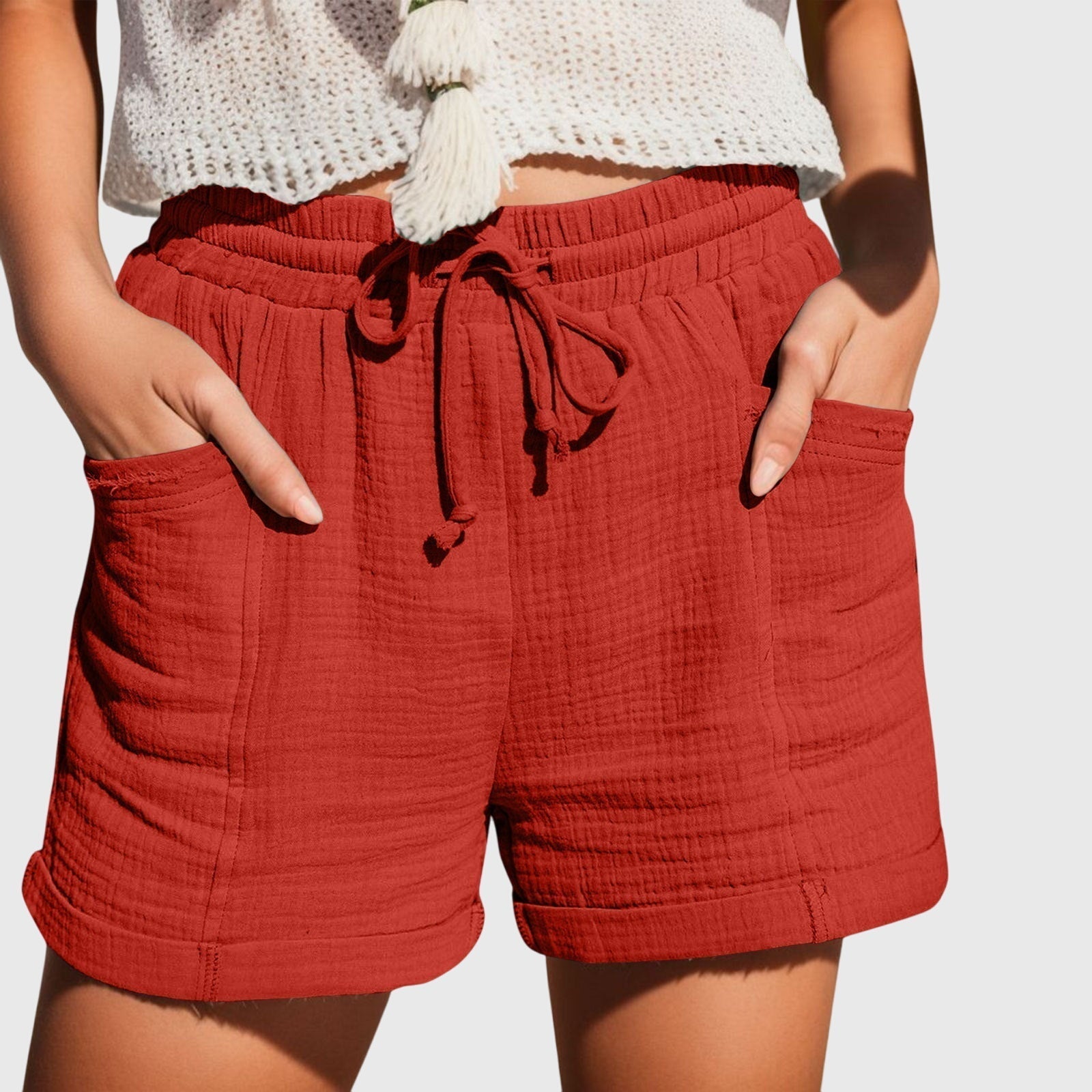 Maya™ | Pantaloncini Eleganti Donna Estivi Leggeri