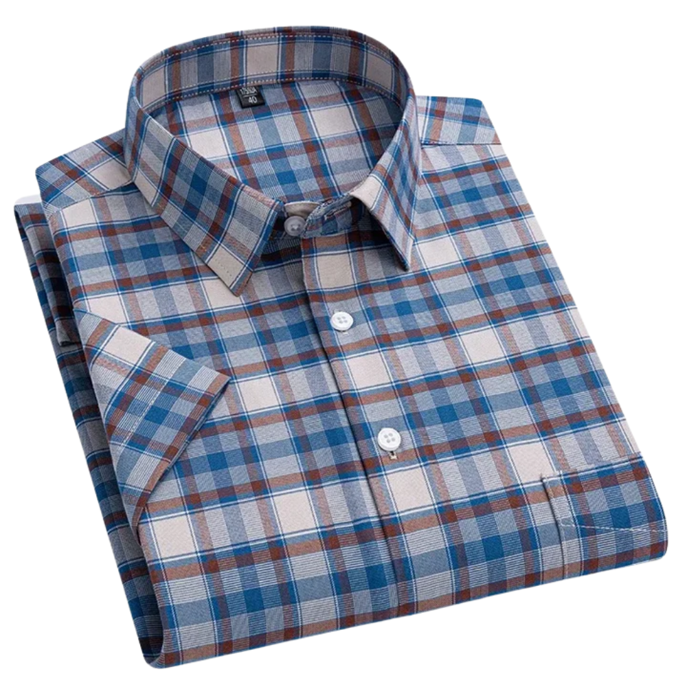 Zack™ | Camicia in Cotone Maniche Corte Uomo Estiva
