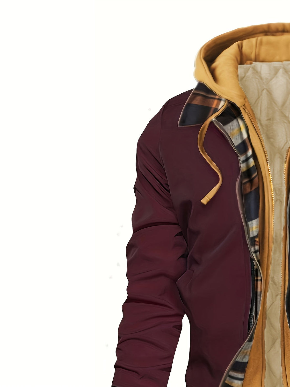 Giacca Uomo con Cappuccio e Zip – Stile Urbano Moderno
