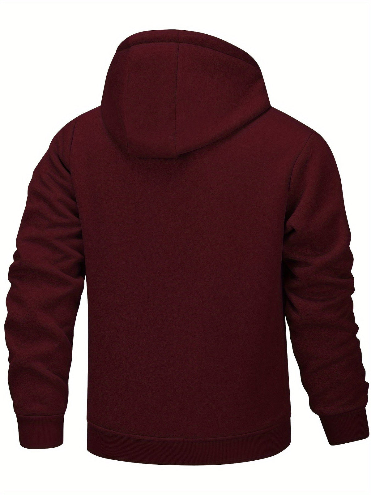 Giacca Uomo Accogliente con Cappuccio e Zip – Calore Invernale