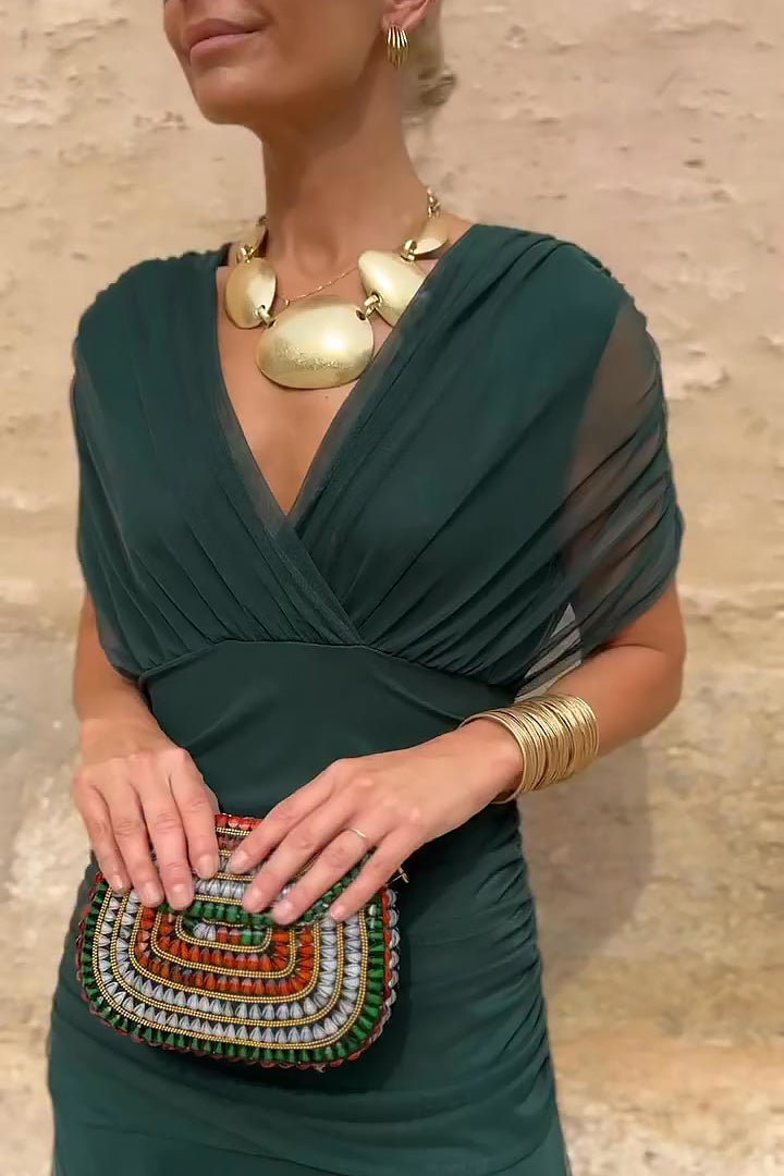 Philippa | Abito Maxi Elegante con Scollo a V da Festa