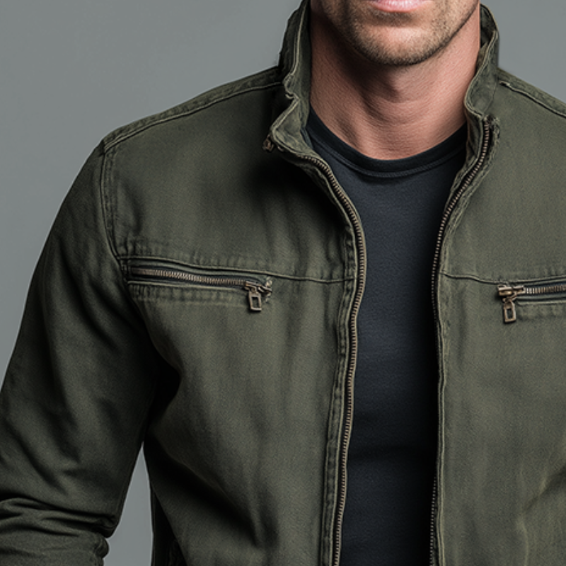 Giacca di Cotone Classic Uomo