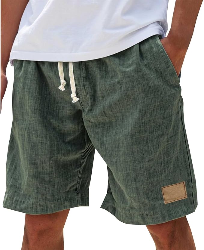 Pantaloncini in Cotone Uomo | Vestibilità Comoda Estiva