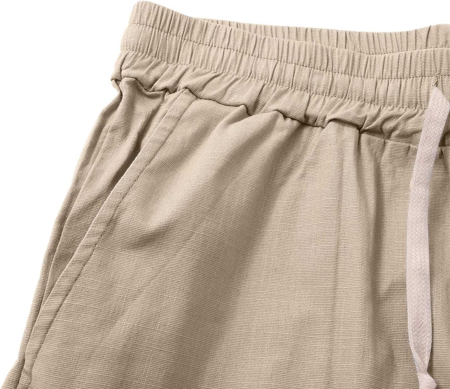 Pantaloncini in Cotone Uomo | Vestibilità Comoda Estiva