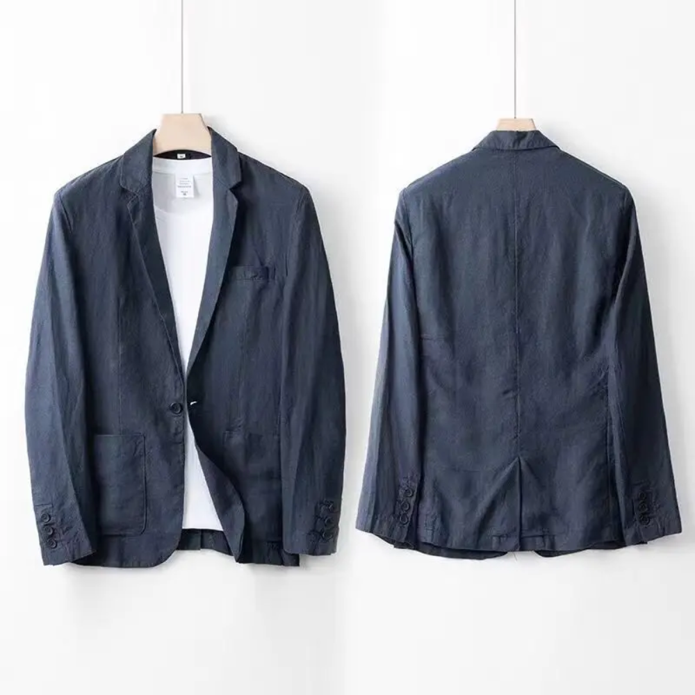 Set Uomo Cardigan con Bottoni e Pantaloni – Look Coordinato